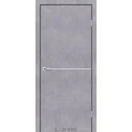 Міжкімнатні двері Plato Line PTL-03 Сірий бетон Darumi