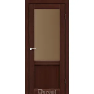 Міжкімнатні двері Galant  GL-01 Венге панга скло бронза Darumi