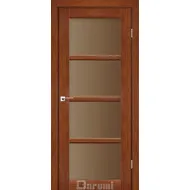 Міжкімнатні двері  Avant Горіх роял скло бронза Darumi