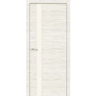 Міжкімнатні двері Cortex Alumo 1  Crema Дуб bianco line Оміс