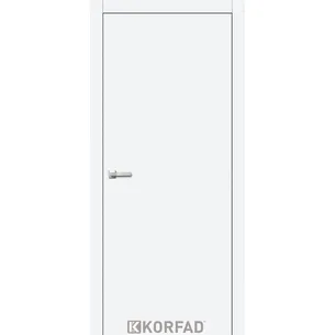 Міжкімнатні двері Loft Plato LP-01 Білий перламутр Korfad