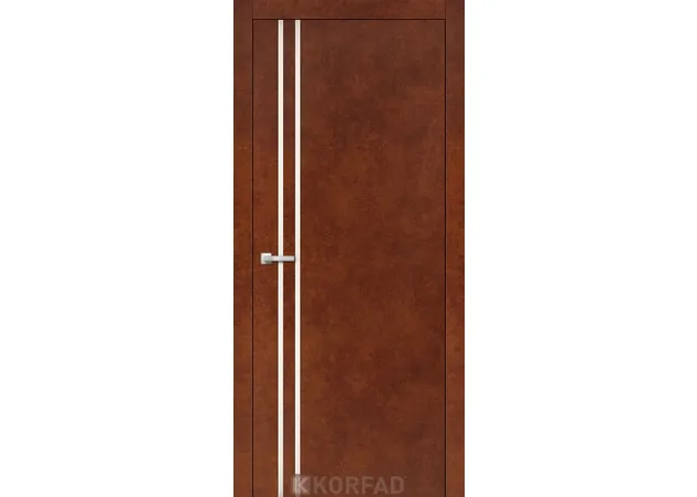 Фото 1 - Межкомнатная дверь Aluminium Loft Plato ALP-01 Сталь кортен Korfad