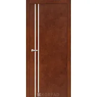 Межкомнатная дверь Aluminium Loft Plato ALP-01 Сталь кортен Korfad
