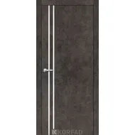 Межкомнатная дверь Aluminium Loft Plato ALP-01 Лофт бетон Korfad
