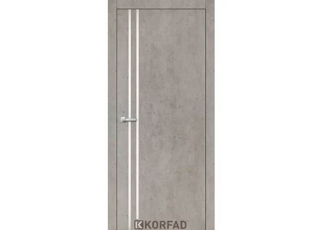 Фото 1 - Міжкімнатні двері Aluminium Loft Plato ALP-01 Лайт бетон Korfad
