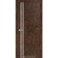 Межкомнатная дверь Aluminium Loft Plato ALP-01 Арт бетон Korfad