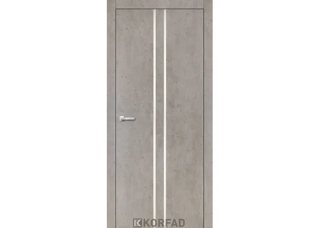 Фото 1 - Міжкімнатні двері Aluminium Loft Plato ALP-02 Лайт бетон Korfad