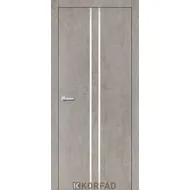 Межкомнатная дверь Aluminium Loft Plato ALP-02 Лайт бетон Korfad