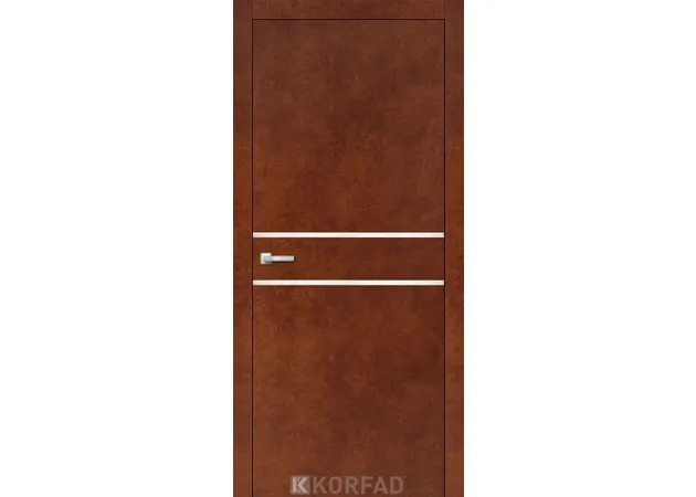 Фото 1 - Міжкімнатні двері Aluminium Loft Plato ALP-03 Сталь кортен Korfad