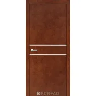 Межкомнатная дверь Aluminium Loft Plato ALP-03 Сталь кортен Korfad