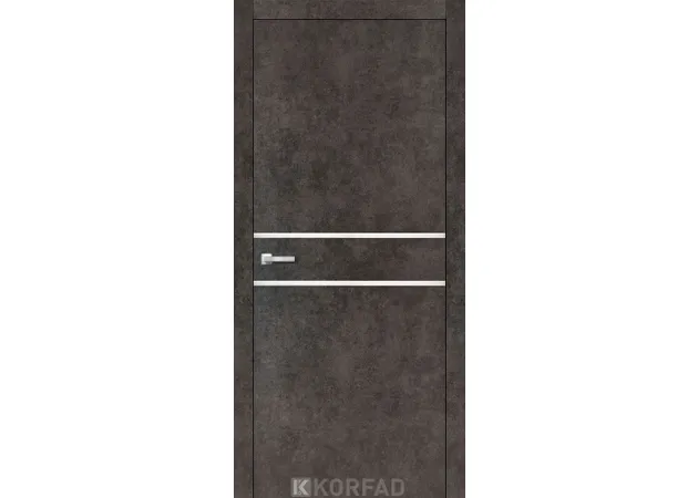 Фото 1 - Межкомнатная дверь Aluminium Loft Plato ALP-03 Лофт бетон Korfad