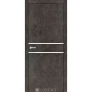 Межкомнатная дверь Aluminium Loft Plato ALP-03 Лофт бетон Korfad