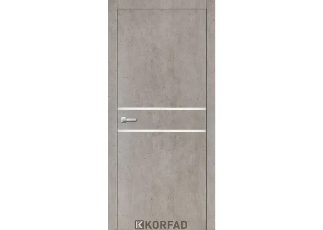 Фото 1 - Міжкімнатні двері Aluminium Loft Plato ALP-03 Лайт бетон Korfad