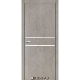Міжкімнатні двері Aluminium Loft Plato ALP-03 Лайт бетон Korfad