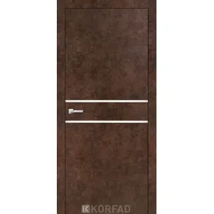 Міжкімнатні двері Aluminium Loft Plato ALP-03 Арт бетон Korfad