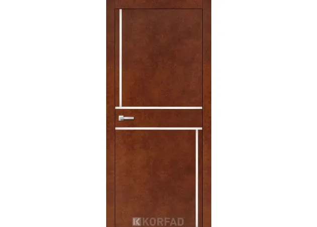 Фото 1 - Межкомнатная дверь Aluminium Loft Plato ALP-07 Сталь кортен Korfad