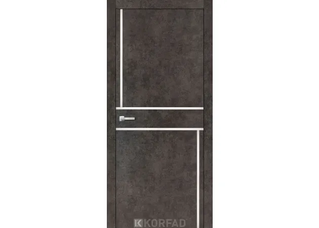 Фото 1 - Міжкімнатні двері Aluminium Loft Plato ALP-07 Лофт бетон Korfad