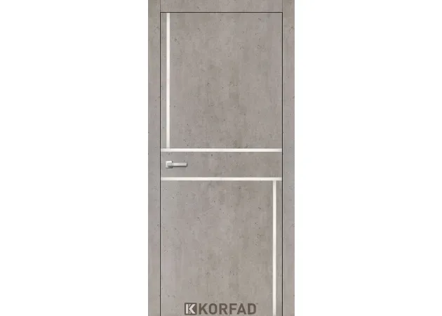 Фото 1 - Міжкімнатні двері Aluminium Loft Plato ALP-07 Лайт бетон Korfad
