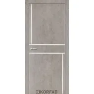 Межкомнатная дверь Aluminium Loft Plato ALP-07 Лайт бетон Korfad