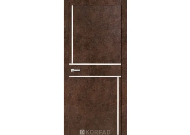 Фото 1 - Міжкімнатні двері Aluminium Loft Plato ALP-07 Арт бетон Korfad