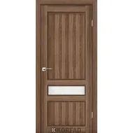 Межкомнатная дверь Classico CL-07 Дуб грей стекло бронза Korfad