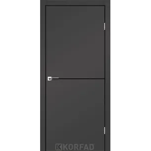 Міжкімнатні двері Deco Loft Plato DLP-01 Super PET Антрацит Korfad