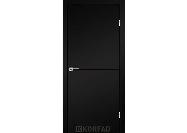 Фото 1 - Міжкімнатні двері Deco Loft Plato DLP-01 Super PET Чорний Korfad