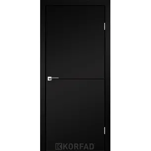 Міжкімнатні двері Deco Loft Plato DLP-01 Super PET Чорний Korfad