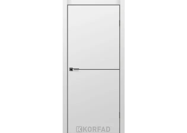 Фото 1 - Міжкімнатні двері Deco Loft Plato DLP-01 Super PET Сірий Korfad