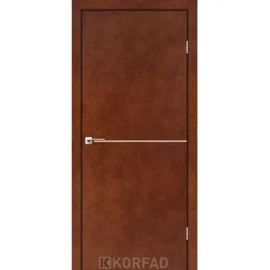 Межкомнатная дверь Deco Loft Plato DLP-01 Сталь кортен Korfad