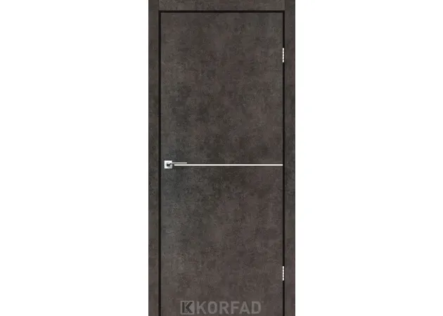 Фото 1 - Межкомнатная дверь Deco Loft Plato DLP-01 Лофт бетон Korfad