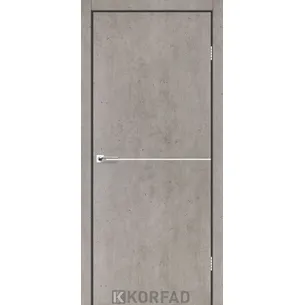 Міжкімнатні двері Deco Loft Plato DLP-01 Лайт бетон Korfad