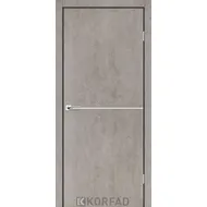 Межкомнатная дверь Deco Loft Plato DLP-01 Лайт бетон Korfad