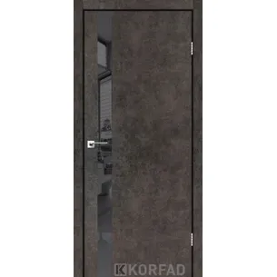 Міжкімнатні двері Glass Loft Plato GLP-02 Лофт бетон Korfad