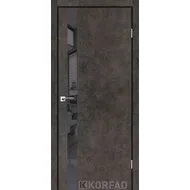 Міжкімнатні двері Glass Loft Plato GLP-02 Лофт бетон Korfad