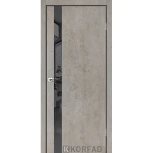 Міжкімнатні двері Glass Loft Plato GLP-02 Лайт бетон Korfad