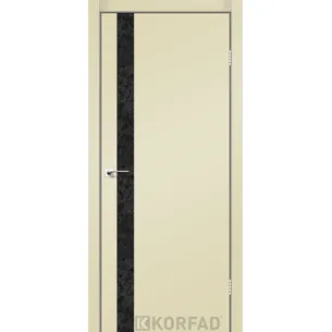 Міжкімнатні двері Glass Loft Plato GLP-02 Super PET Магнолія Korfad