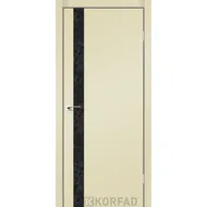 Міжкімнатні двері Glass Loft Plato GLP-02 Super PET Магнолія Korfad