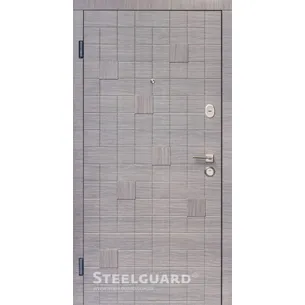 Вхідні двері Alta Cascad  Сірий горизонт ТМ Steelguard