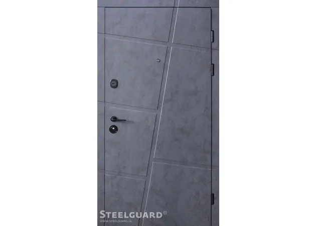 Фото 1 - Вхідні двері Alta Masto Бетон графіт/Білий мат ТМ Steelguard