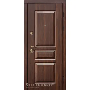 Вхідні двері Maxima TermoScreen 1 Темний горіх ТМ Steelguard