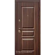 Вхідні двері Maxima TermoScreen 1 Темний горіх ТМ Steelguard