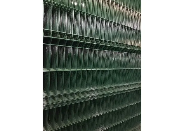 Фото 2 - Паркан із сітки секційний 3d висота 1,0м х 2.5м цинк/полімер Ø3+Ø4 (ЕКО)