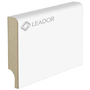 Плінтус Leador МДФ PS Loft Білий матовий