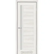 Міжкімнатні двері Octavia скло сатин ясен шовковий Korfad Express