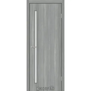 Міжкімнатні двері Corner Glass 03 ясен сталевий Korfad Express