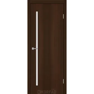 Міжкімнатні двері Corner Glass 03 каштан бурбон Korfad Express