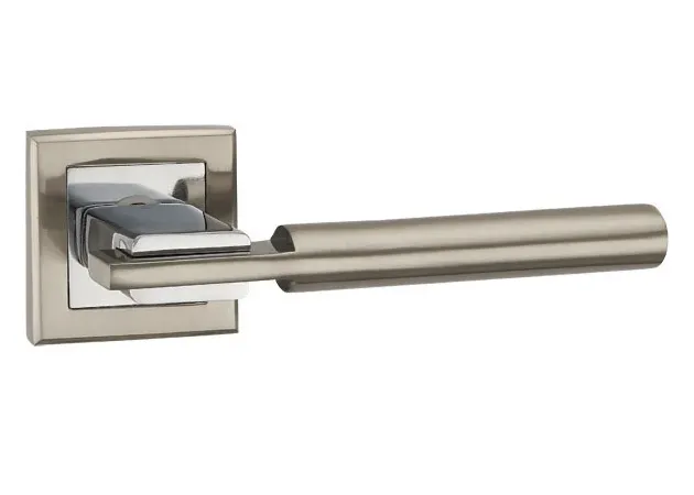 Фото 1 - Дверна ручка Punto CITY SN/CP матовий нікель/хром