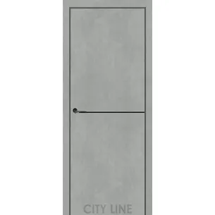 Міжкімнатні двері Oasis Еco-Touch бетон чикаго City Line